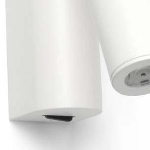 ROB Lampada da parete llettore bianco