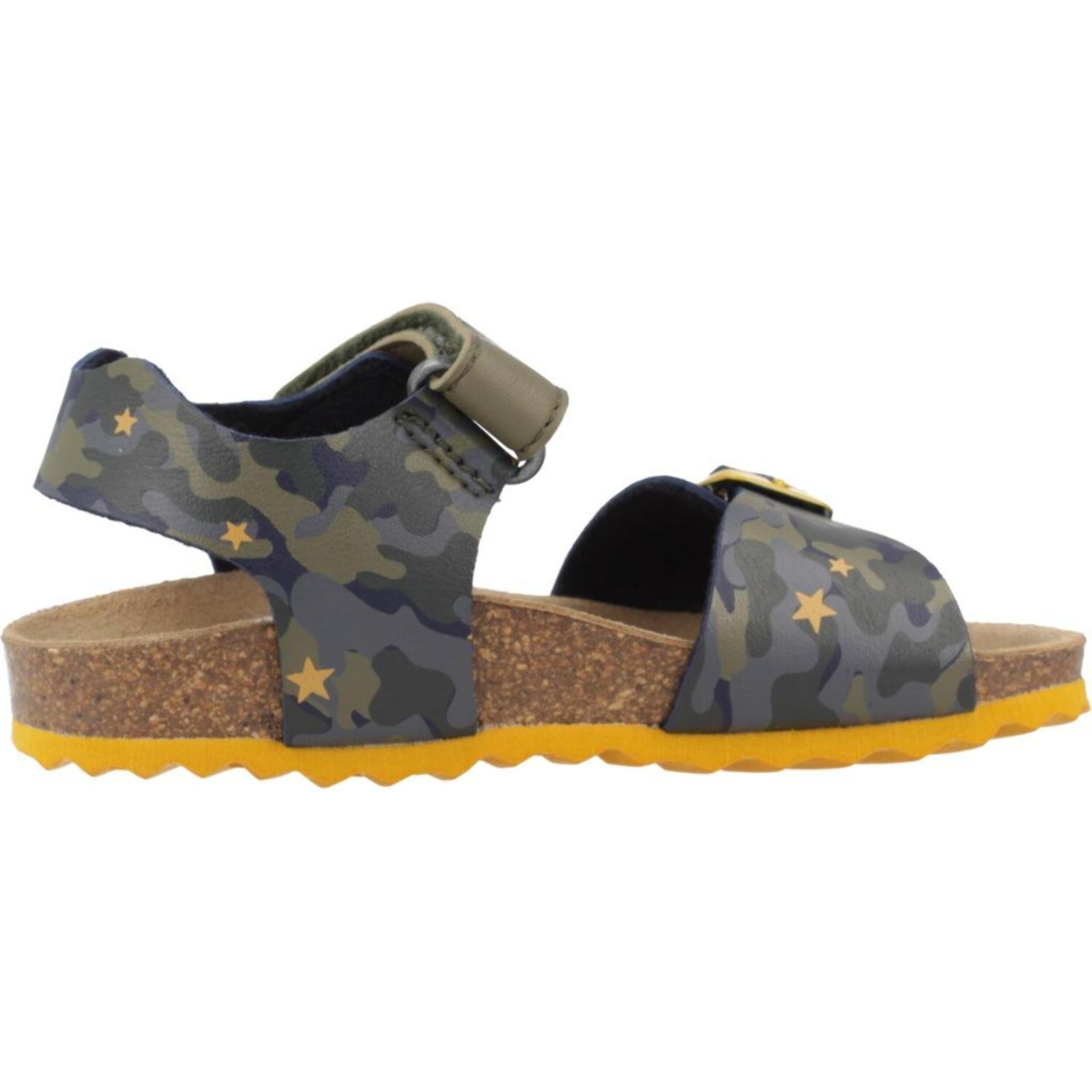 Sandalias Niño de la marca GEOX  modelo B SANDAL CHALKI BOY VERDE