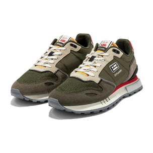 Zapatillas Casual Hombre Vibla Zig Flag Khaki D.Franklin