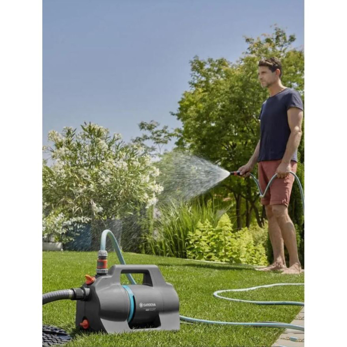 Pompe d'arrosage de surface 4200 Silent - GARDENA - 9054-20
