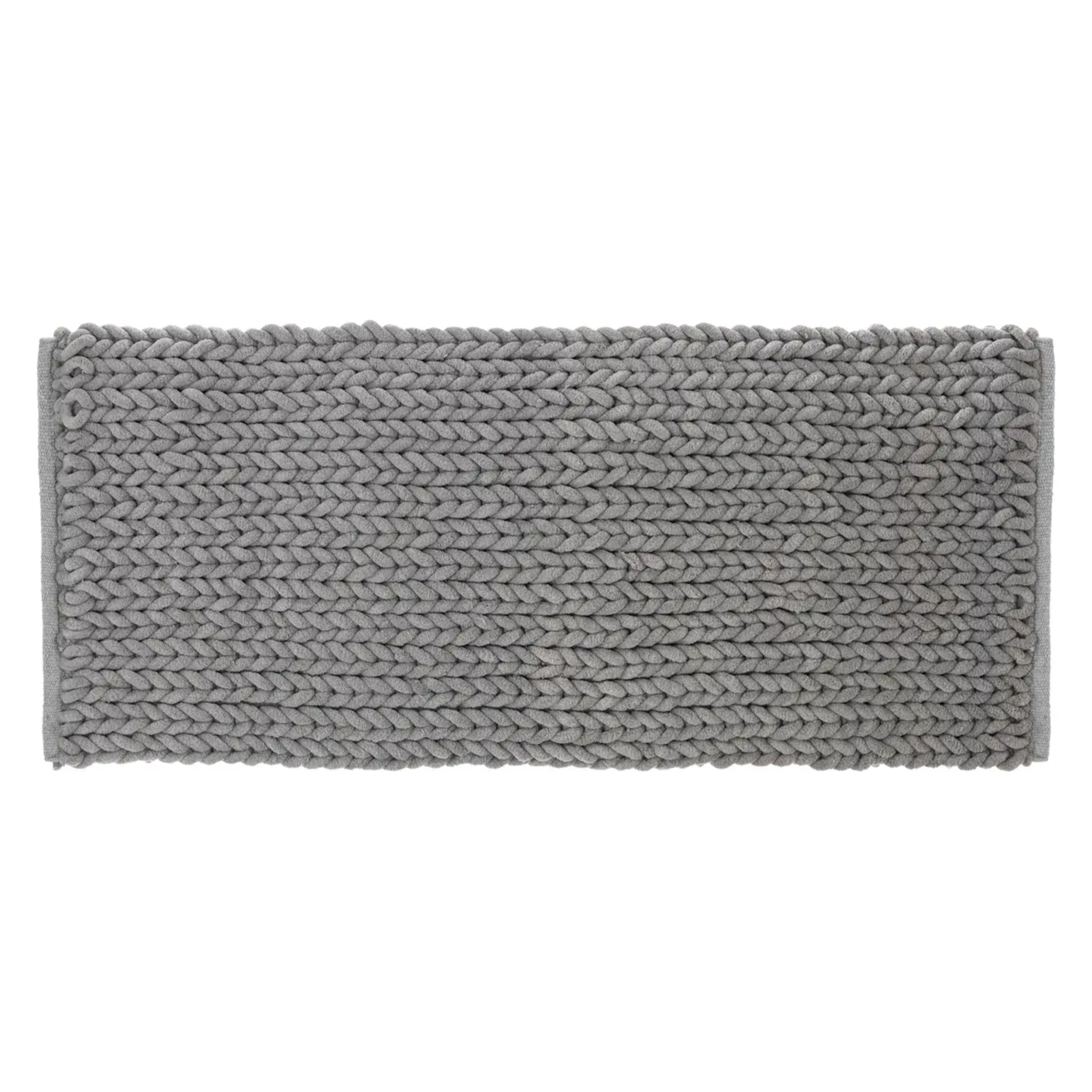 Tapis 120x50cm gris clair