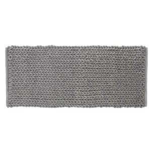 Tapis 120x50cm gris clair