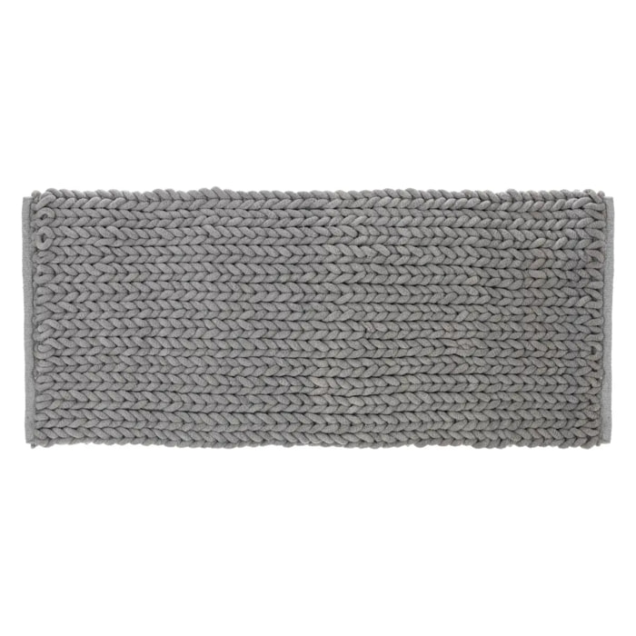 Tapis 120x50cm gris clair