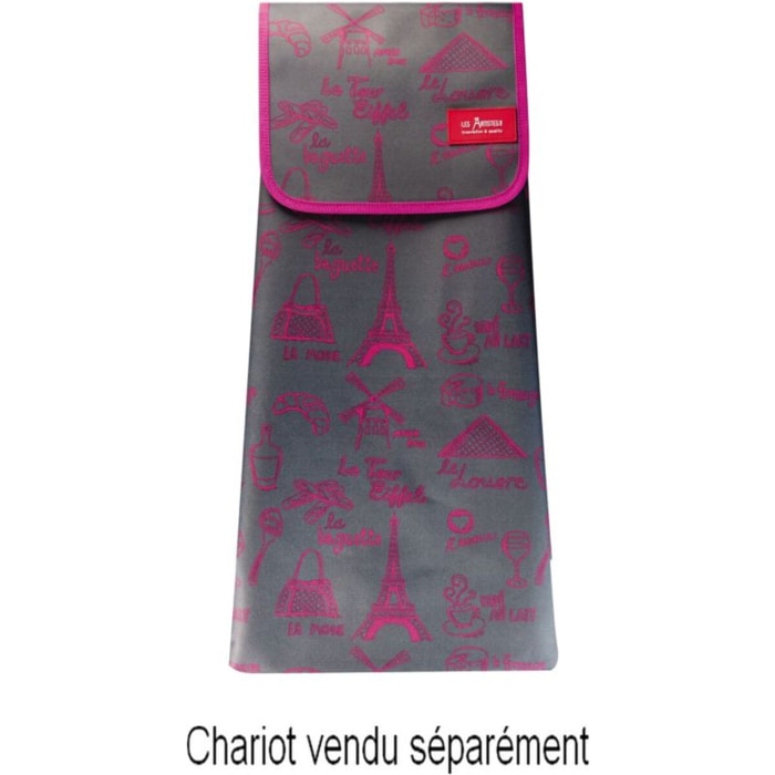 Sac de rangement LES ARTISTES pour chariot de courses Paris