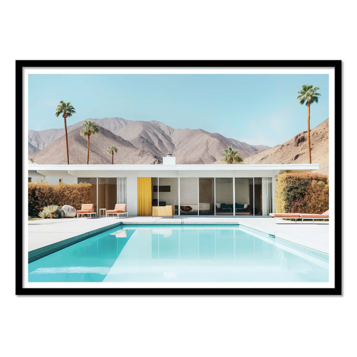 Affiche - California Palm Springs - Philippe Hugonnard