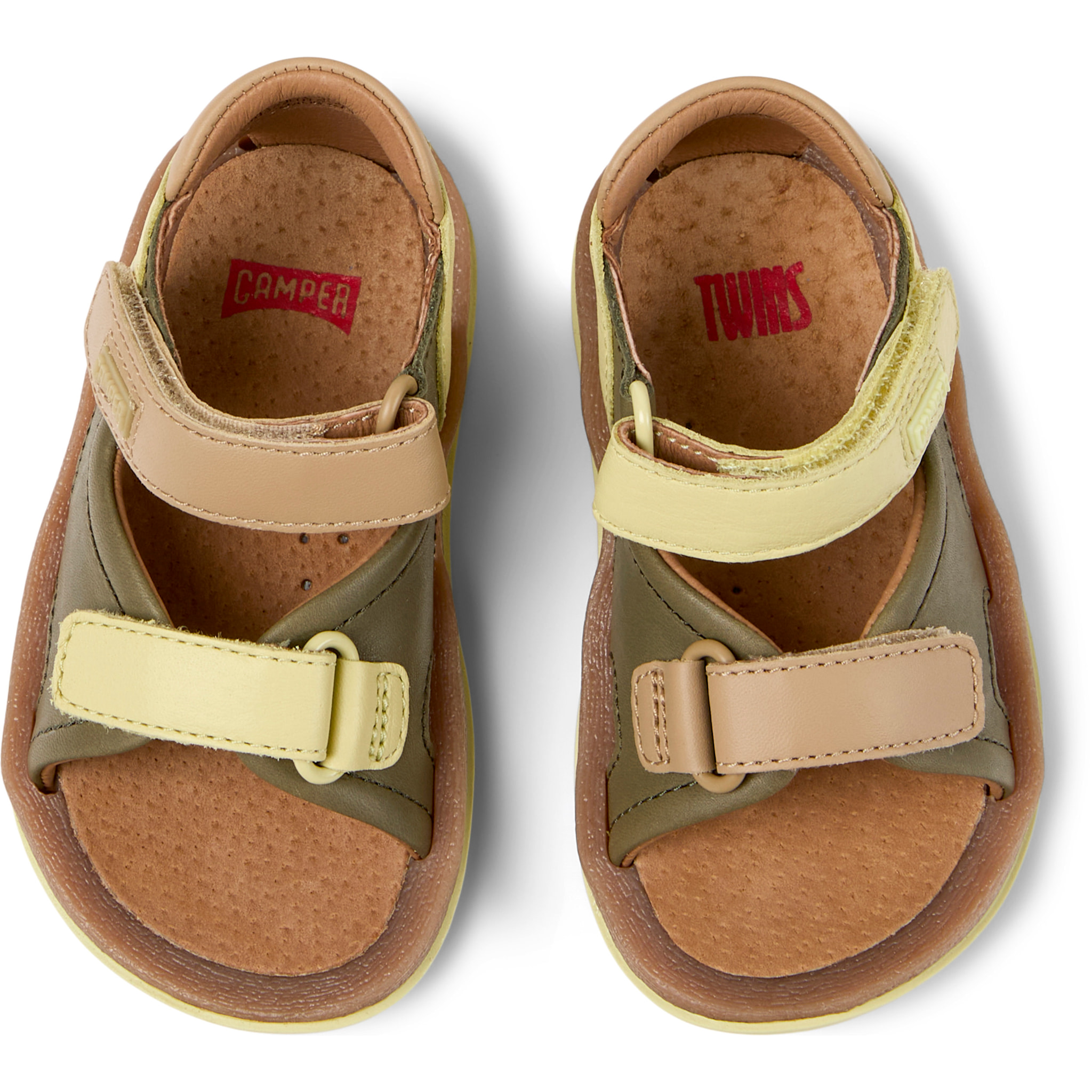 Sandalias - CAMPER Bicho Twins - Multicolor - Cuero liso