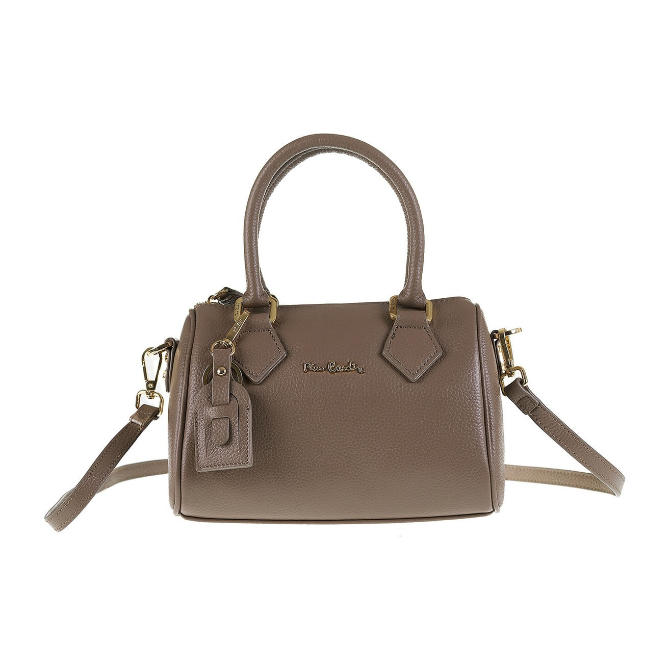 Borsa a bauletto da donna Made in Italy - Oriana Chic - 100% pelle - 23.0 x 15.0 x 14.0 cm