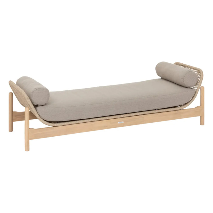 Banquette de Jardin "Deona" 2 places acacia