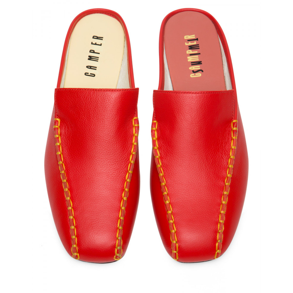 CAMPER Casi Myra - Sandalias Mujer Rojo