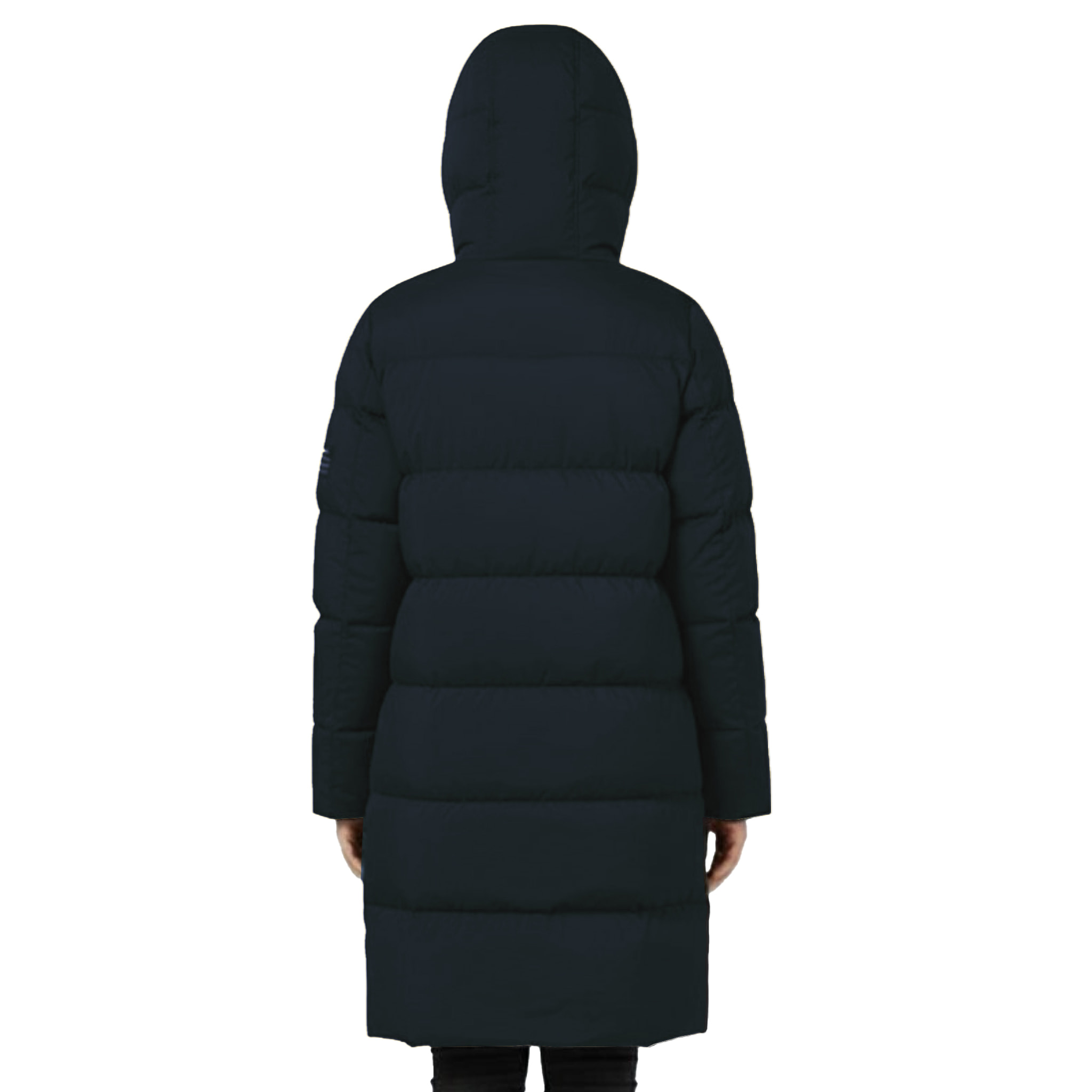 Abrigo Biarritz Long jacket de la marca ECOON en color Azúl Marino