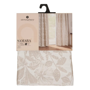 Rideau Samara 140x260cm beige lin