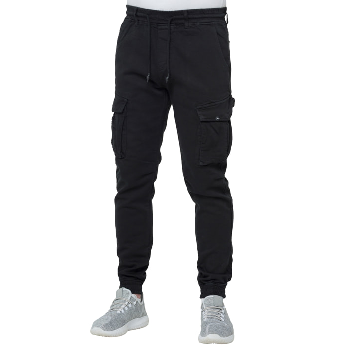 Pantalone cargo Hot Buttered Sandbar nero