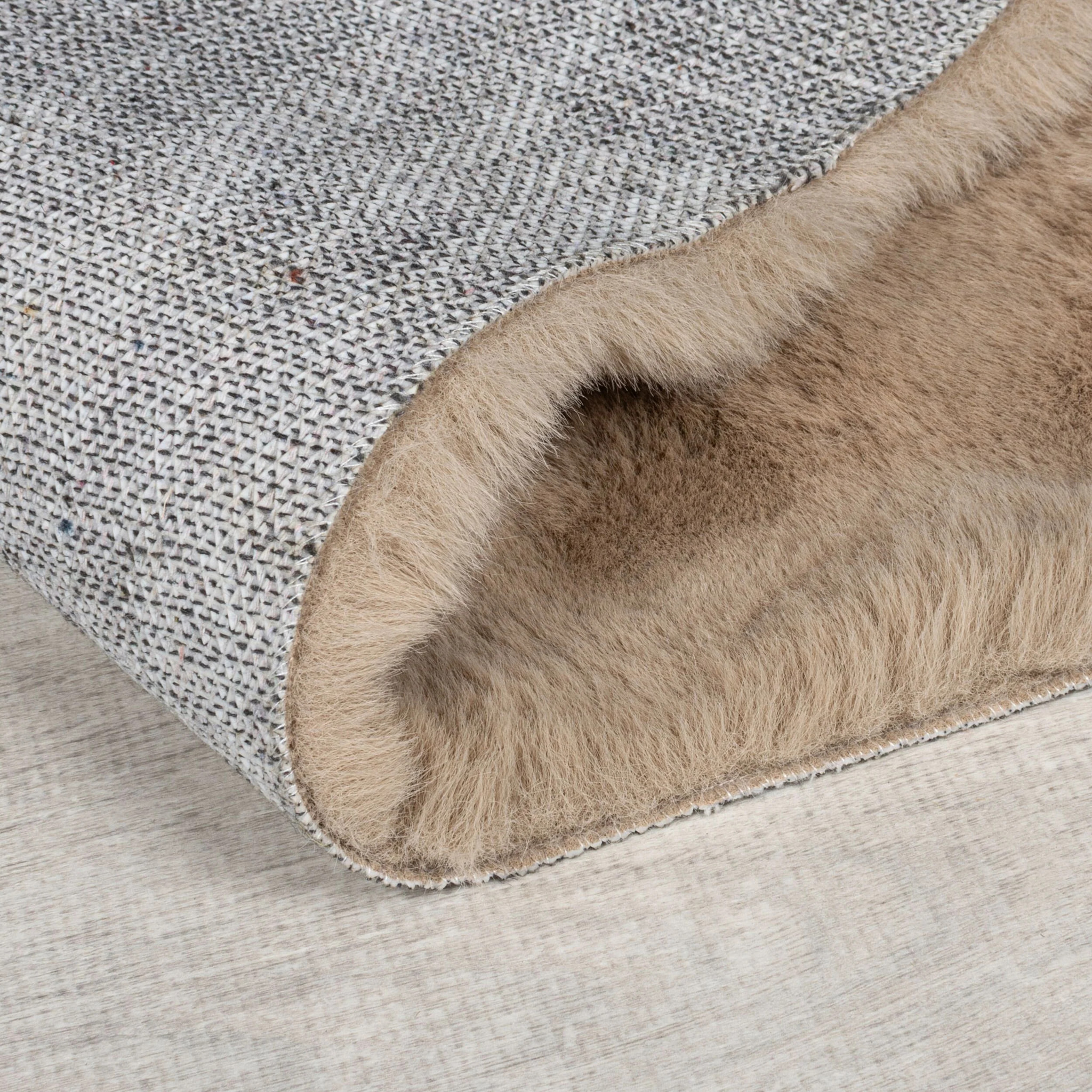 Tapis imitation fourrure lavable WAFFLE