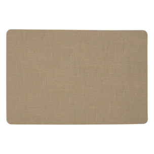 SET TABLE ESMEE TAUPE 45X30
