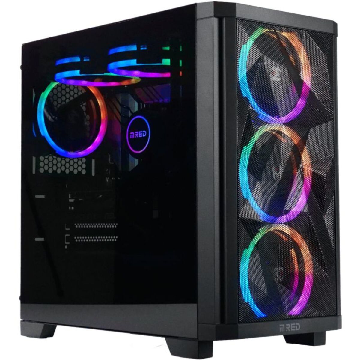 PC Gamer MRED CBT101-01 - Intel Core i5-14400F - NVIDIA GeForce RTX 5060 - 16 Go RAM DDR4 - SSD 1 To