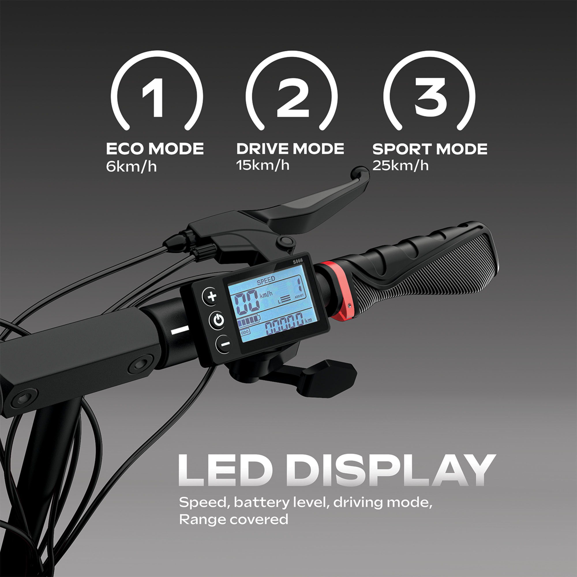 Trottinette Électrique Adulte UrbanGlide  ECROSS DUO Moteur -  2600W -  Autonomie Jusqu'a 60 km - Pneu Cross 10" Tubeless - Batterie 54V/13Ah - Poids 26Kg