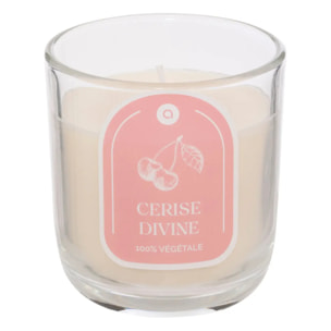 Bougie parfumée " Floa" cerise 210g