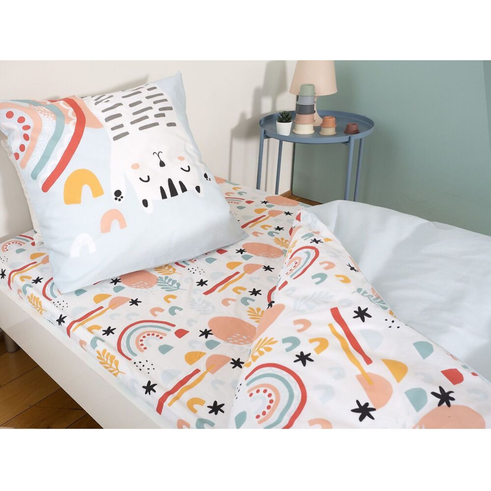 Parure de lit enfant 100% coton - CATCHI