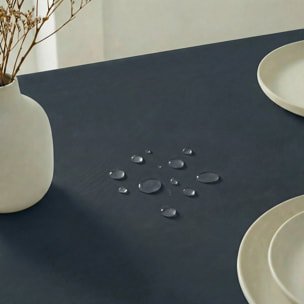 Nappe antitache au toucher tissu imperméable DEEP NAVY
