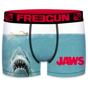 Boxer FREEGUN FILM EDITION: Tiburón (Jaws) - microfibra (92% poliéster - 8% elastano) - películas clásicas