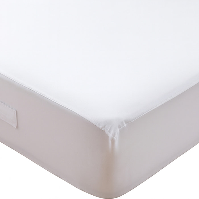 Protege Matelas 100% Polyester 75gsm Quilte Blanc