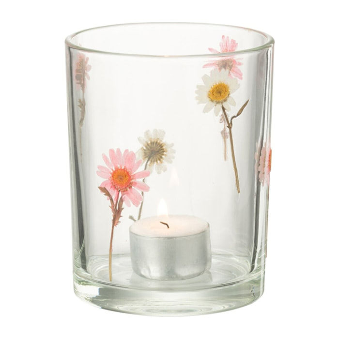 J-Line photophore Peggy - verre - transparent - large