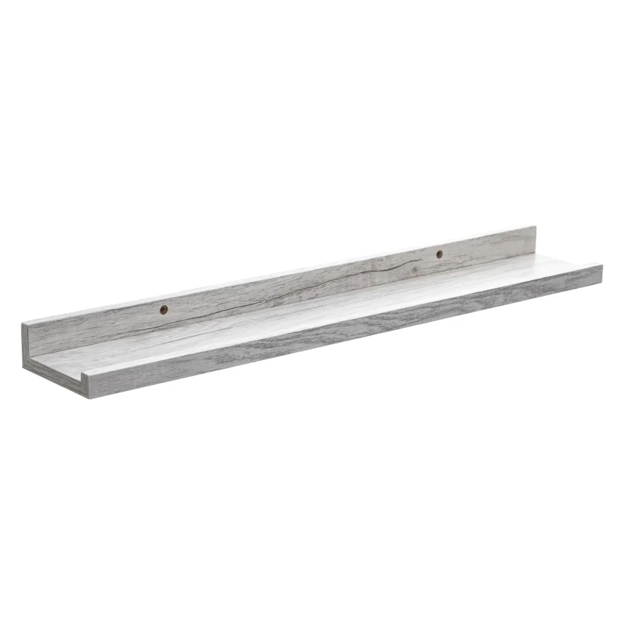 Étagère murale 58cm - Effet chêne gris Fixy