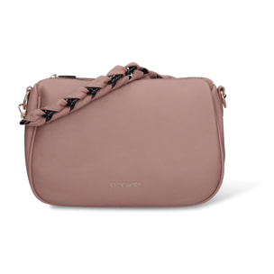 Borsa a spalla da donna - Modello Céleste Lux - Pelle vegana PU - 28.0 x 18.0 x 12.0 cm