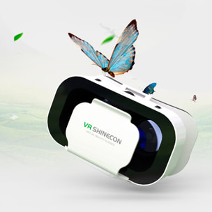 Gafas de realidad virtual G05A. Vista panorámica 360º con campo de visión de 100º. Compatibles con IOS, Android, HarmonyOS.