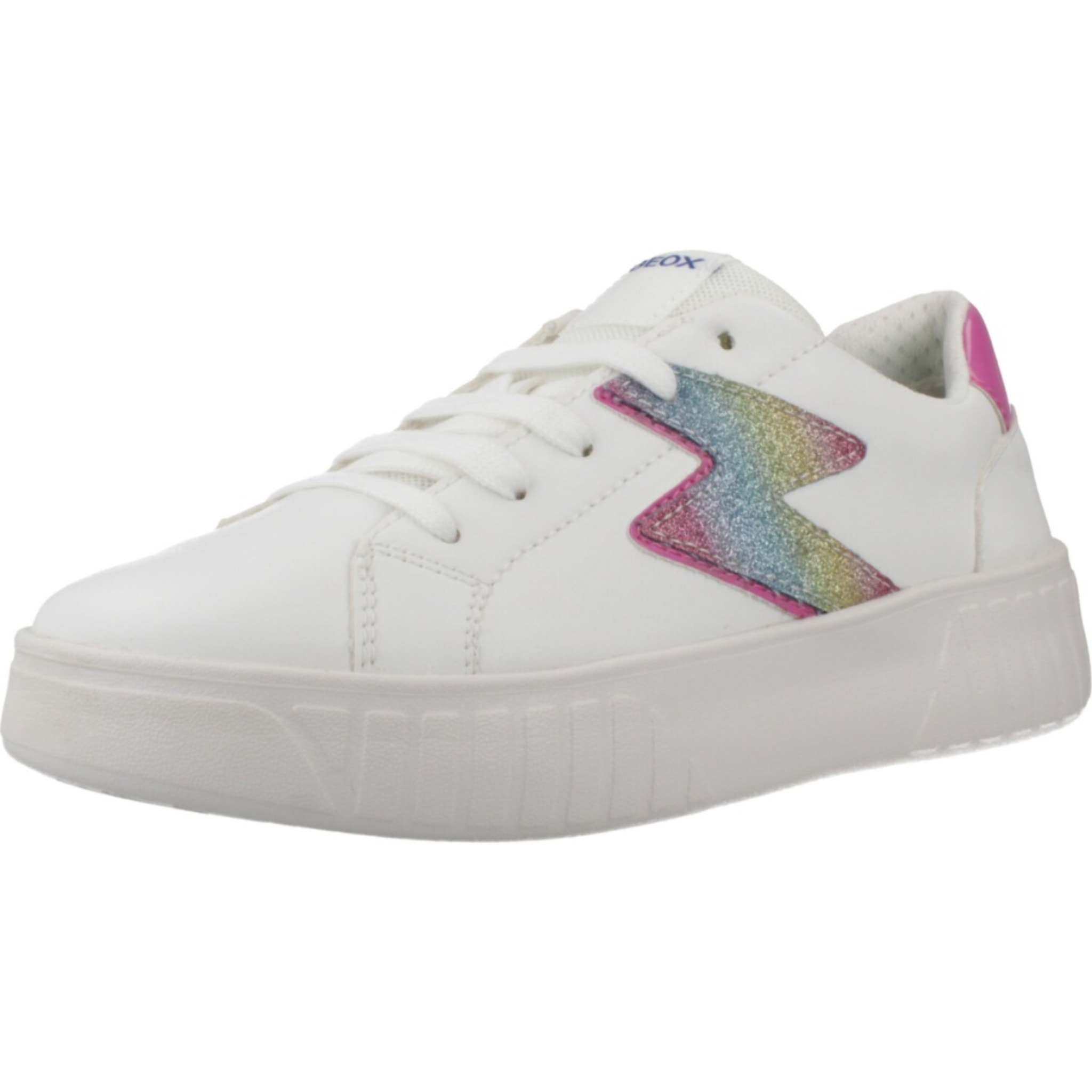 Zapatillas Niña de la marca GEOX  modelo J MIKIROSHI GIRL BLANCO
