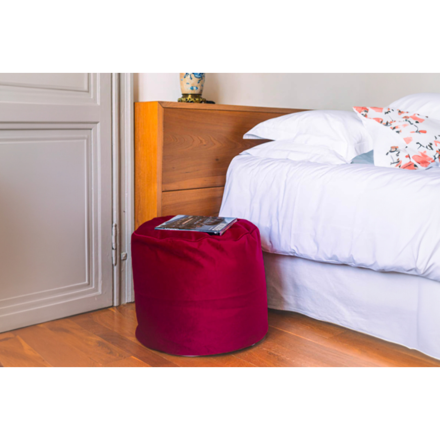 Marilyn Velours Bordeaux