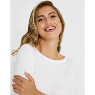 Camiseta Media Manga Beige - Kloraleen