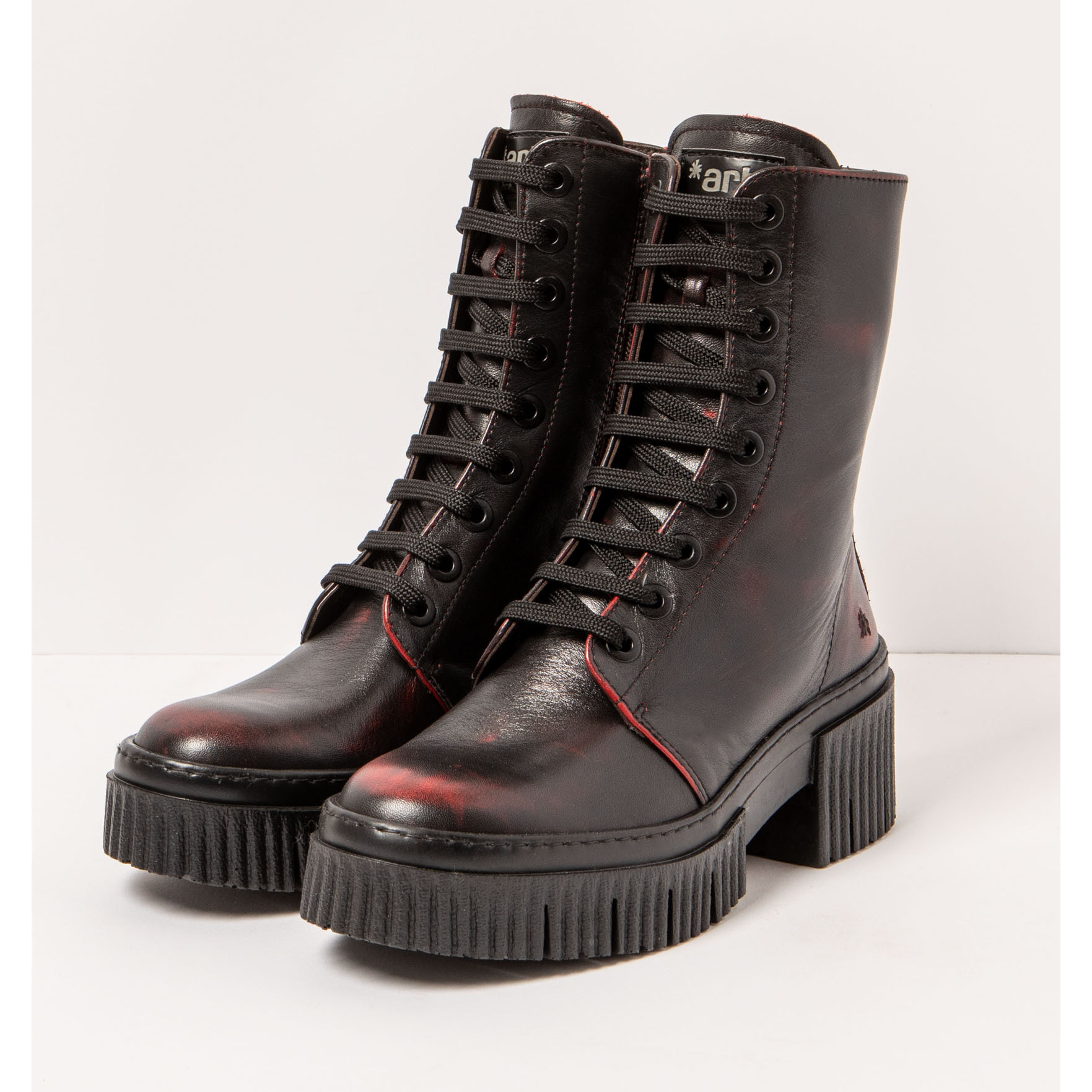Botines con tacón 1375 ASPORT SCARLET/YORK color Scarlet