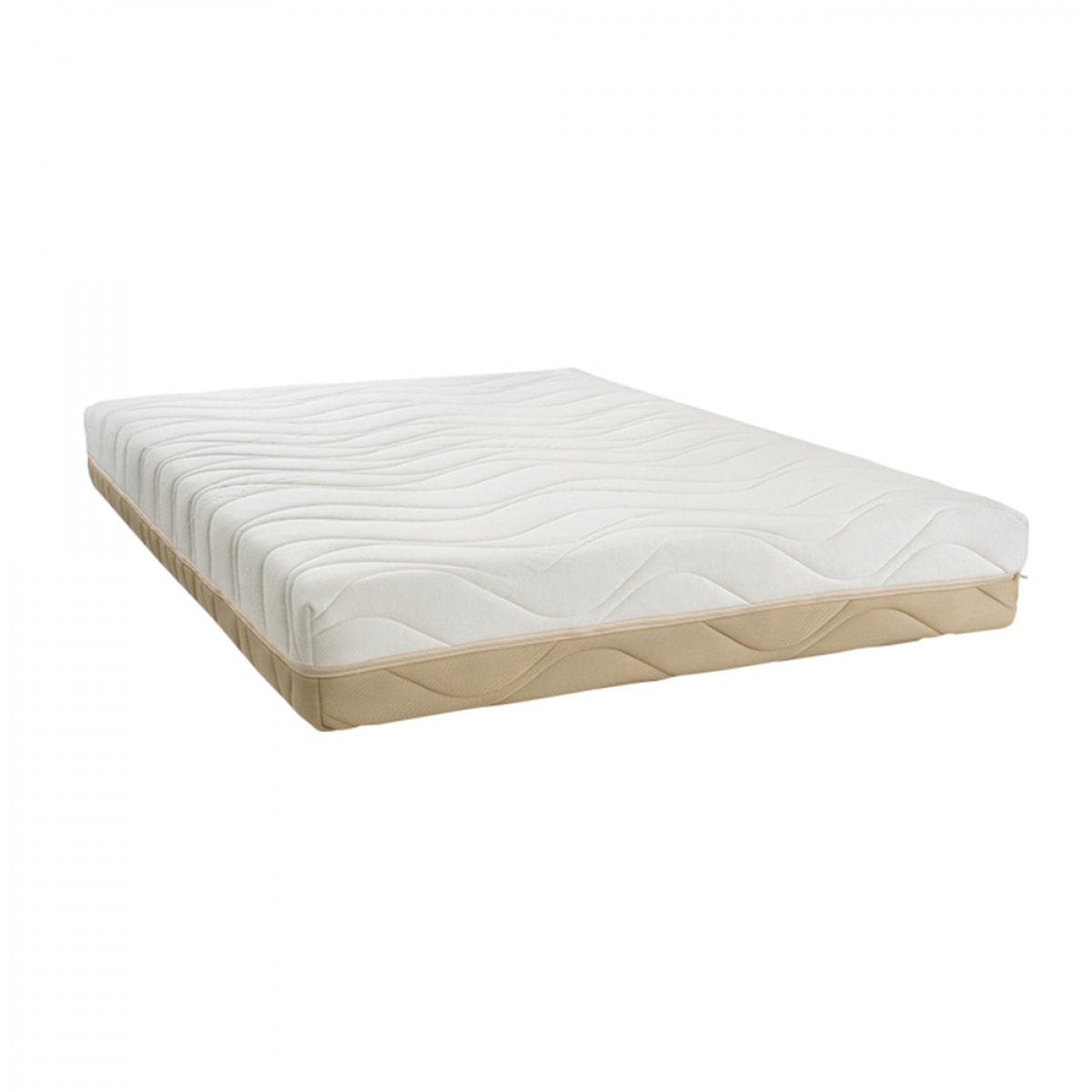 Ensemble Matelas 4 Saisons avec sommier en bois