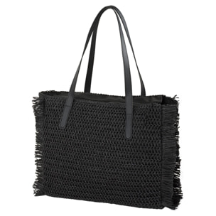 Bolso De Playa Skpat Savona Negro