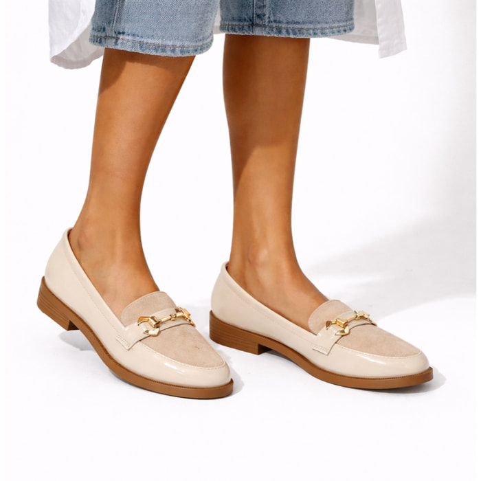 Mocassini con accessorio - tacco 2,5 cm