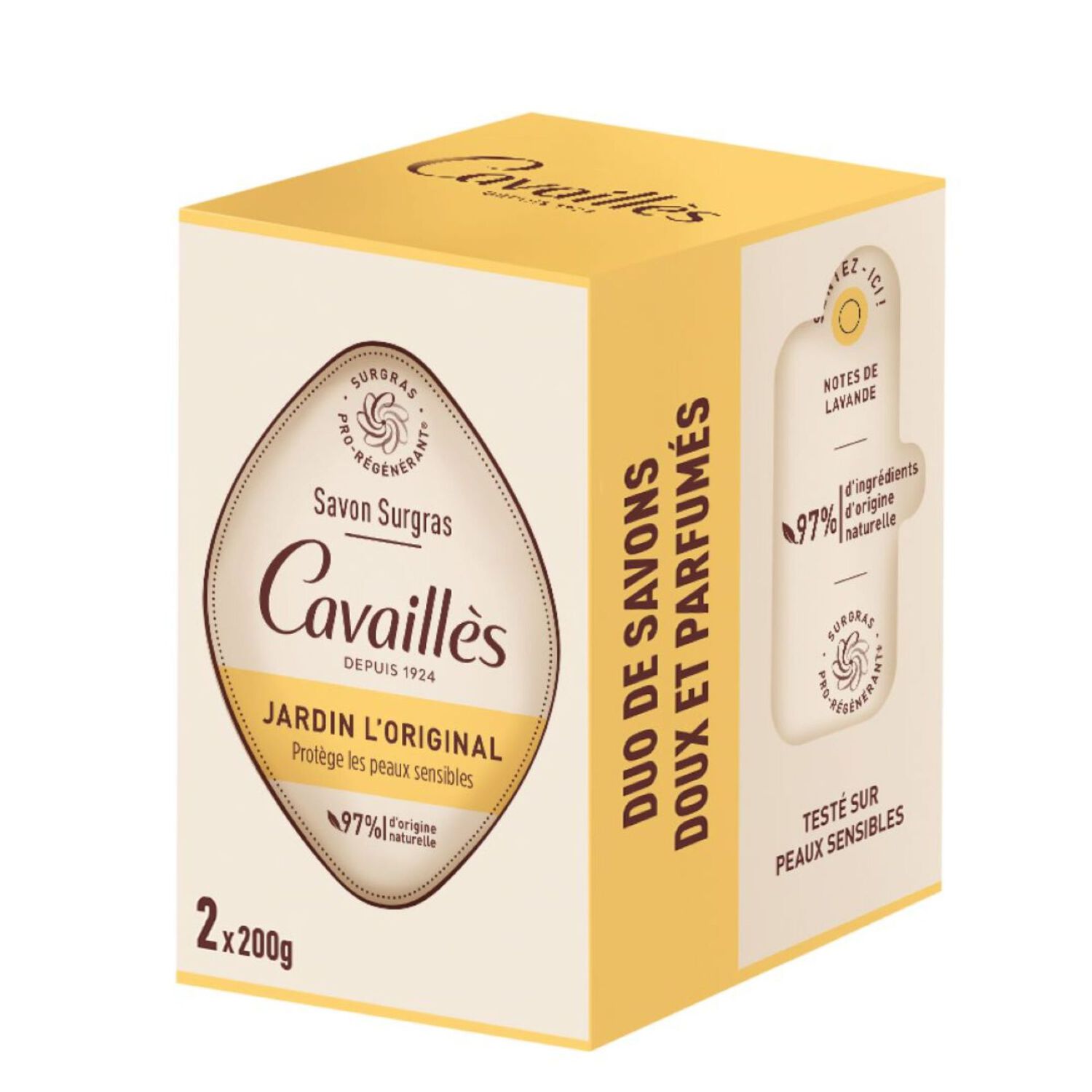 Jardin L'Original - Duo de Savon Surgras 2x200 g