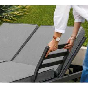 Salon de jardin modulable - 6 places - CARMEL