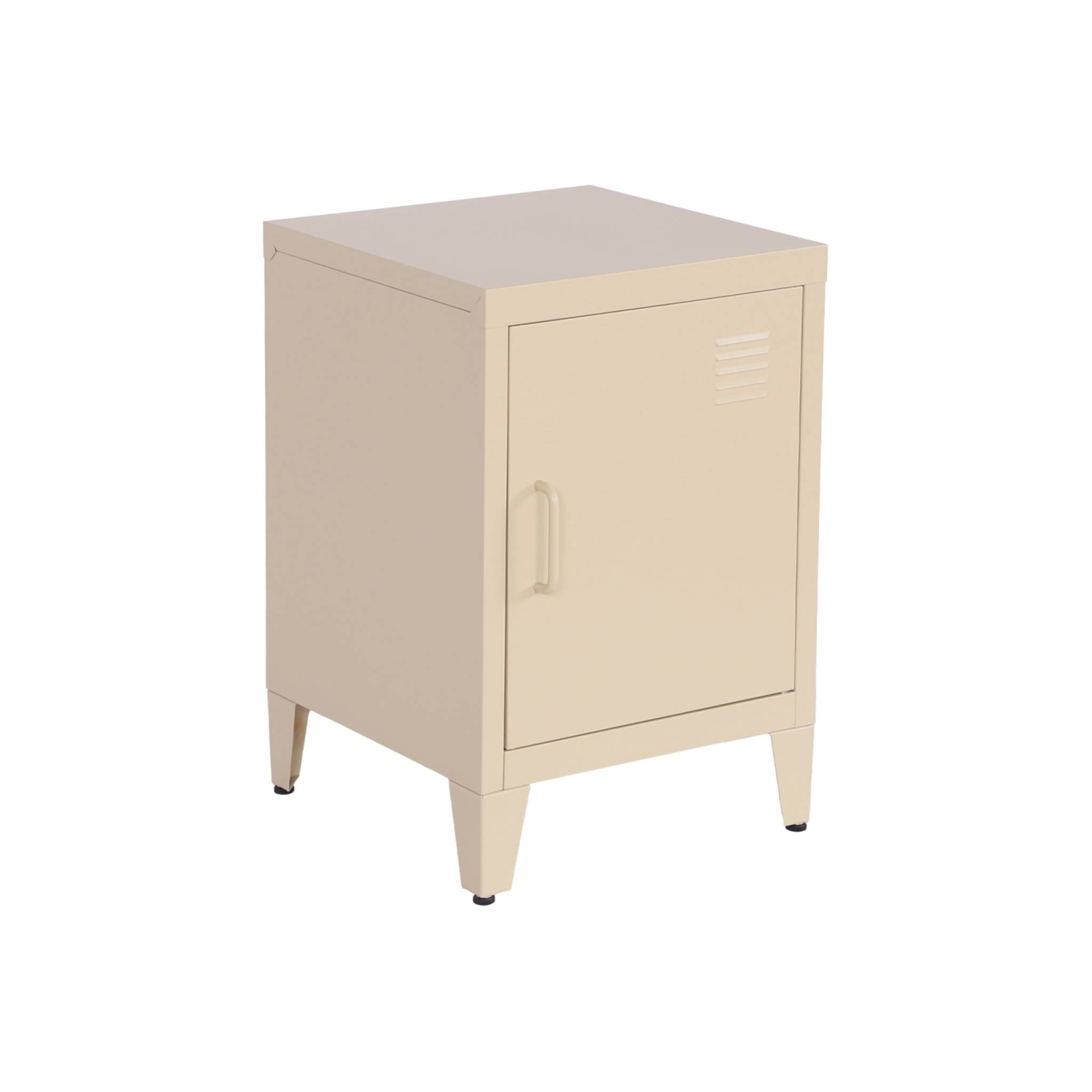Table de chevet industrielle métal 1 porte (lot de 2) SOHO