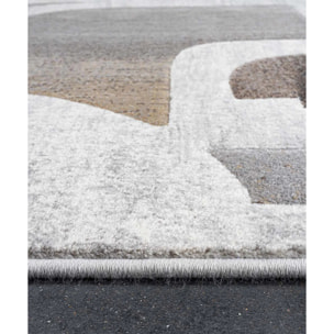 Tappeto Salotto Beige Grigio Marrone