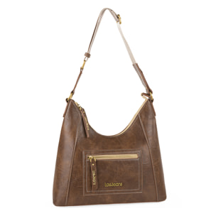 Bolso Hobo-Hombro Lois Laramie Marron