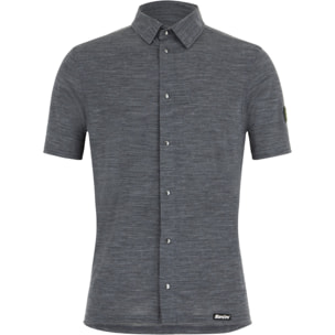 Gravel - Camicia - Grigio - Uomo