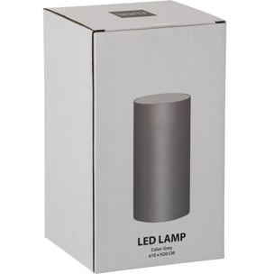 J-Line lampe Brillante - verre - gris - medium - LED