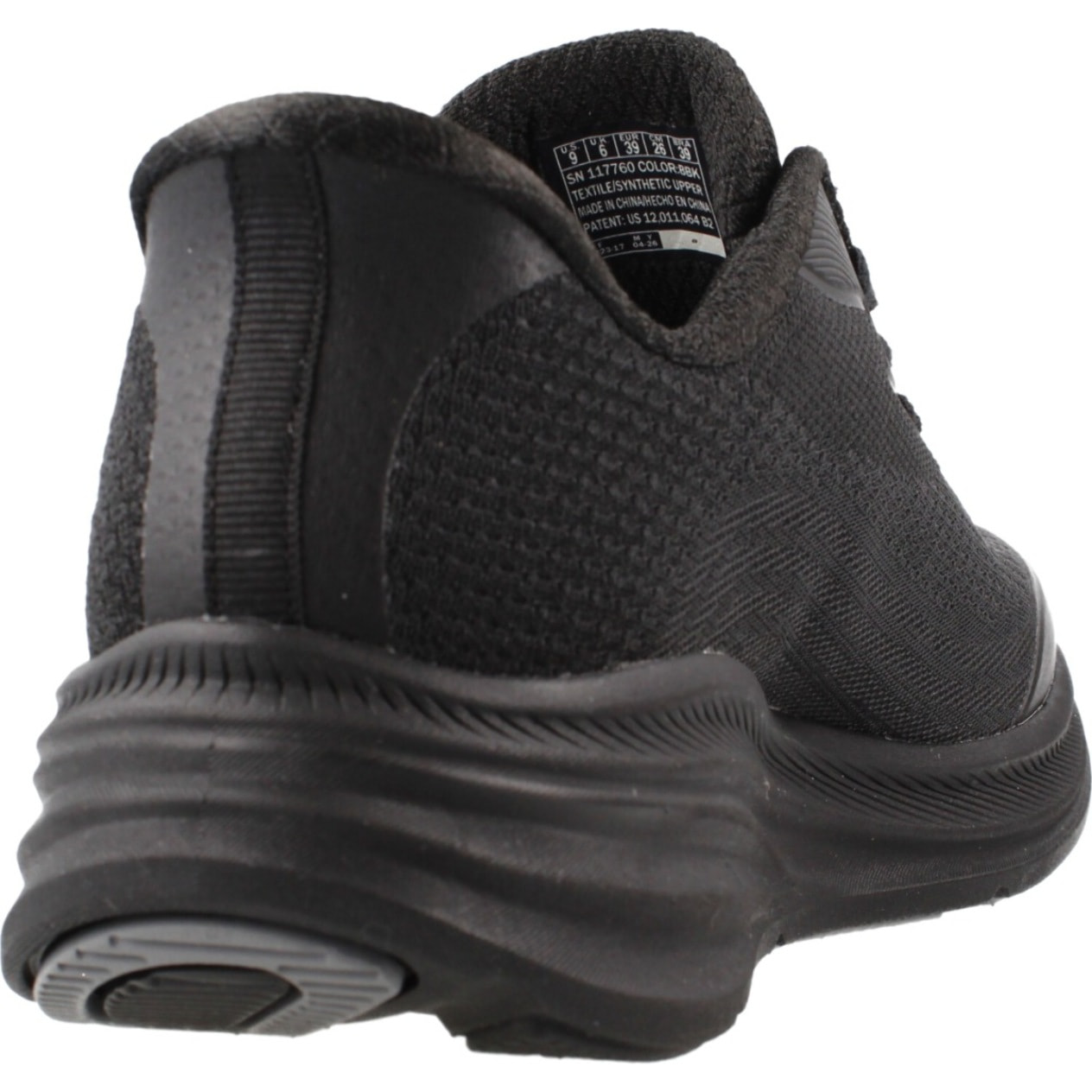 Sneakers De  Mujer 117760s Bobs Skillz Airy Negro