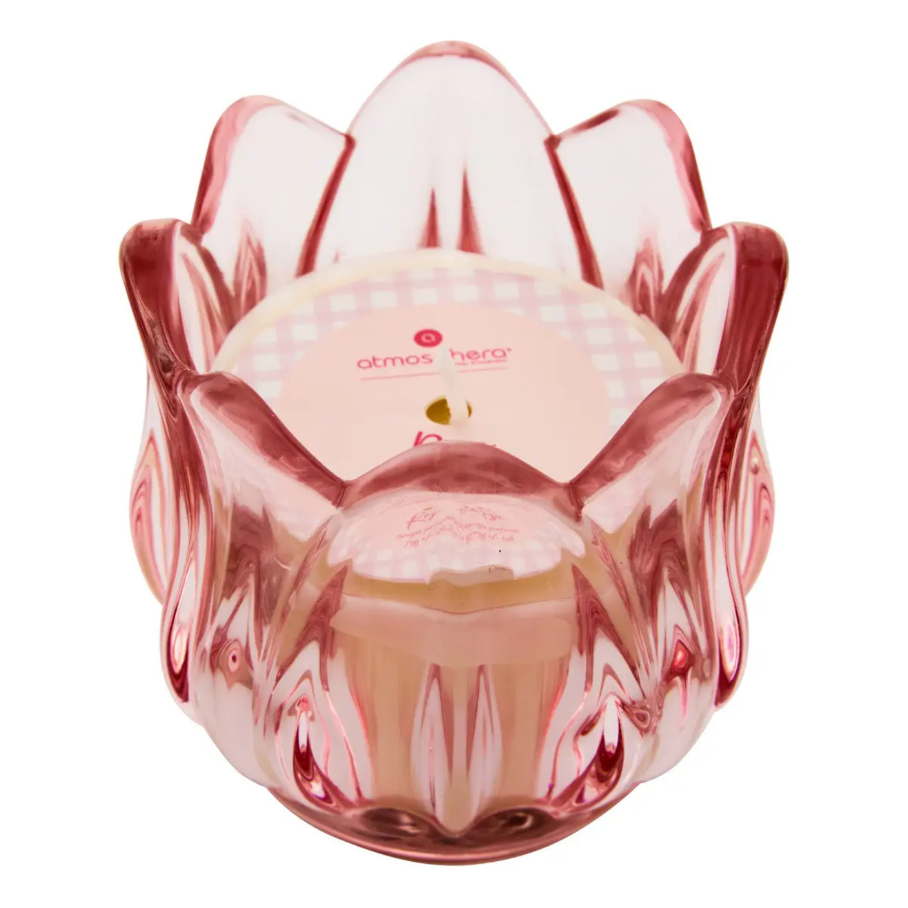 Bougie parfumée 75g Fleur de rose parfum floral