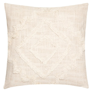 Coussin "Inca" coton tufté 40x40cm