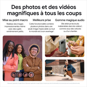 Smartphone GOOGLE Pixel 8 Noir Volcanique 128Go