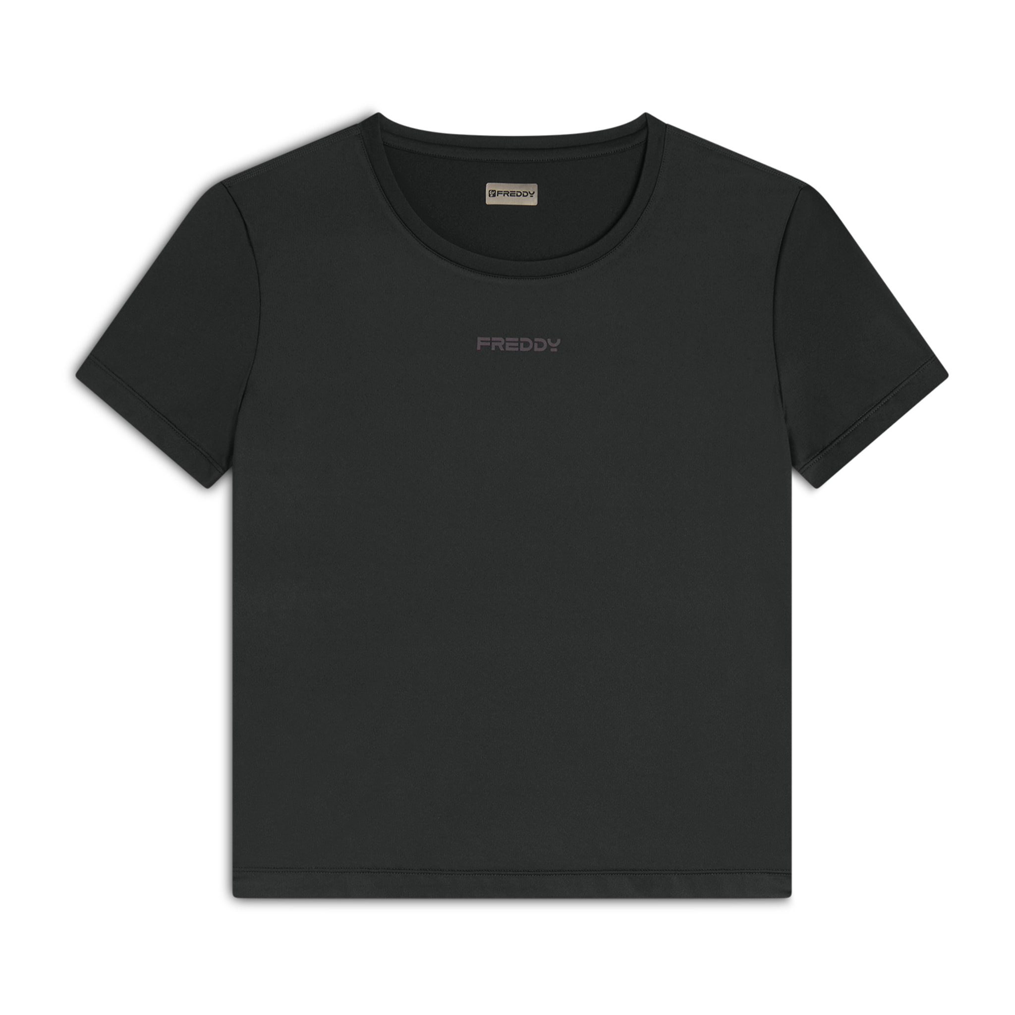 T-shirt comfort fit con maniche corte in tessuto tecnico