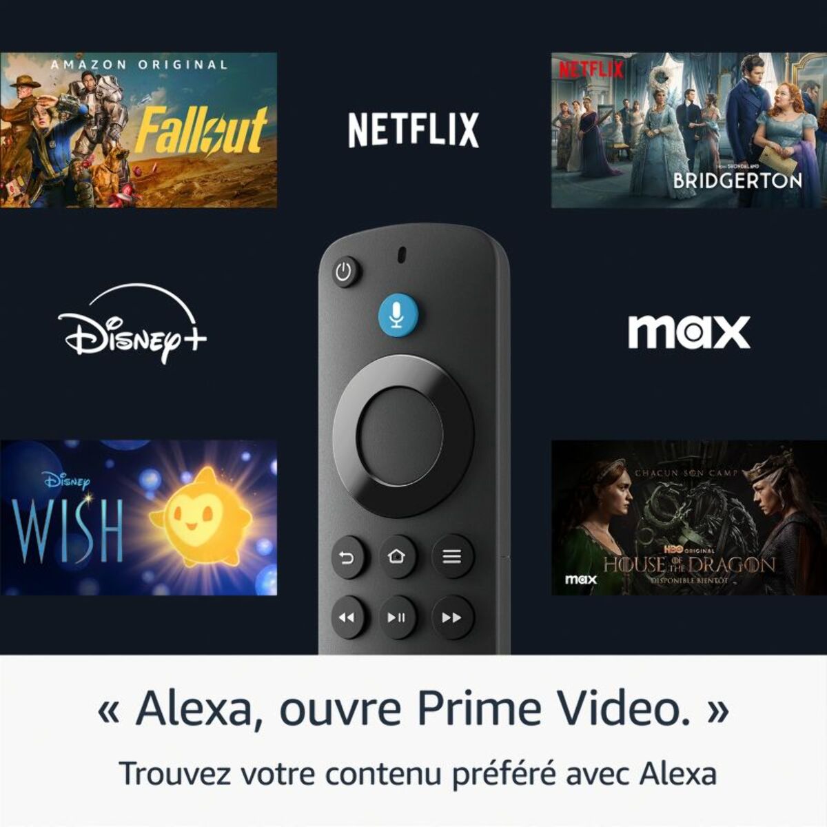 Passerelle multimédia AMAZON Fire TV Stick HD (2024)