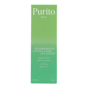 Protector solar Wonder Releaf Centella Daily Sun Lotion SPF50+ PA++++ Purito Seoul 60 ml